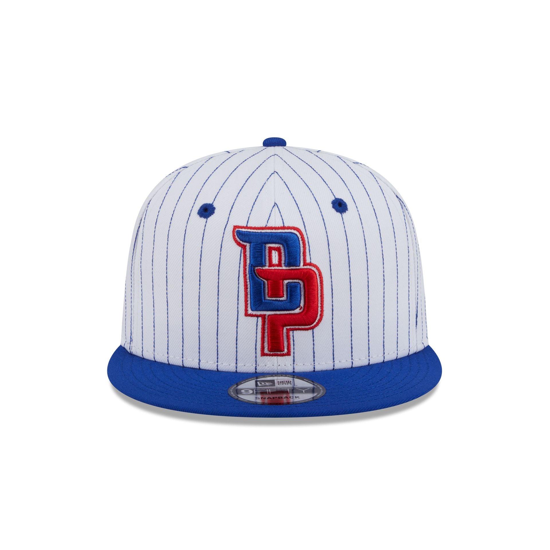 Detroit Pistons Deceptor Pinstripe 9FIFTY Snapback Hat Male Product Image