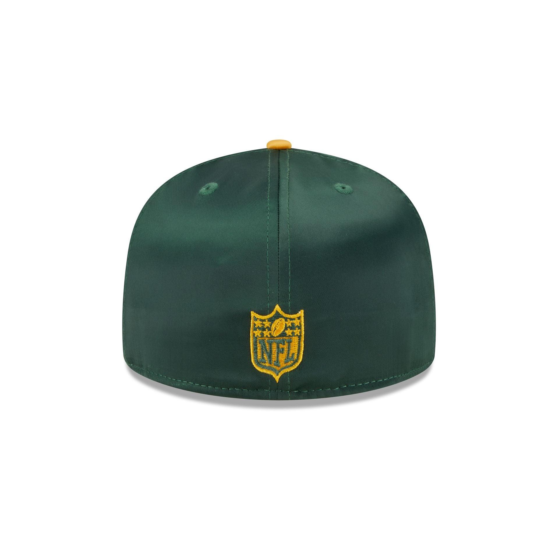 Green Bay Packers Spring Satin 59FIFTY Fitted Hat Male Product Image