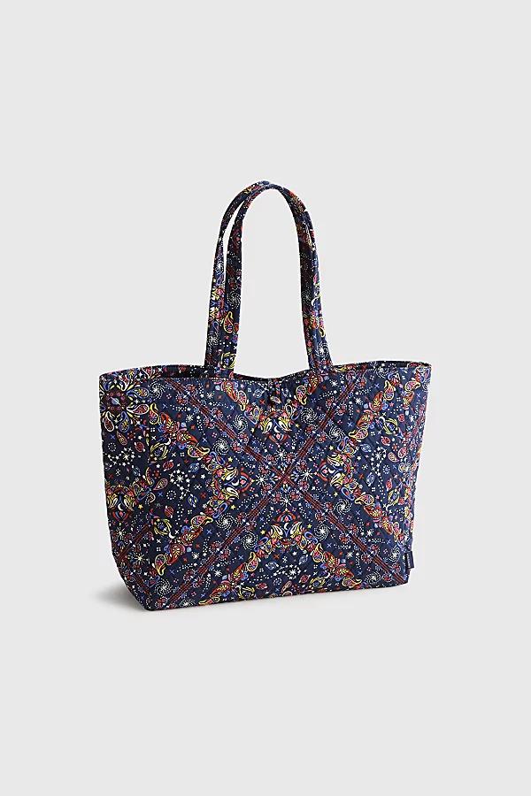 Vera Bradley Quilted Cotton Hathaway Tote Bag Womens at Urban Outfitters Product Image