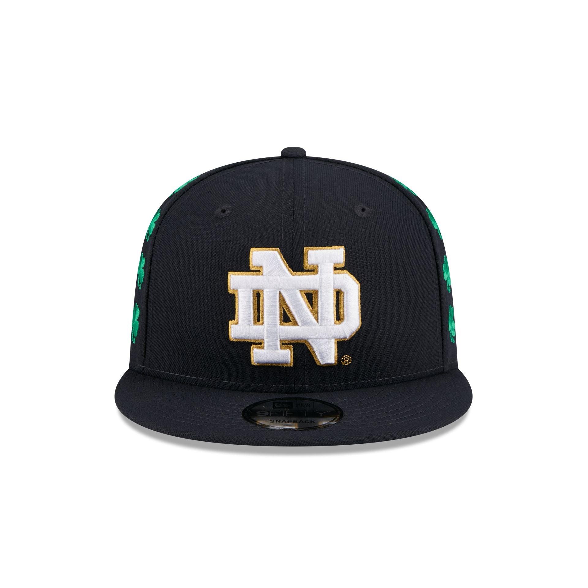 Notre Dame Fighting Irish Sticker Helmet 9FIFTY Snapback Hat Male Product Image