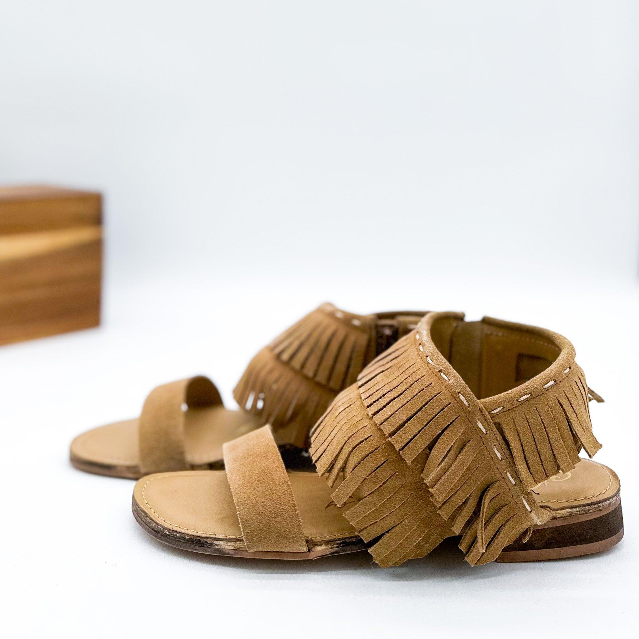 Fringe Star Sandal in Tan (Online Exclusive) Product Image