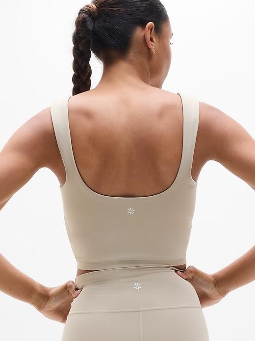 Transcend Square Neck Crop Sports Bra A-C Product Image