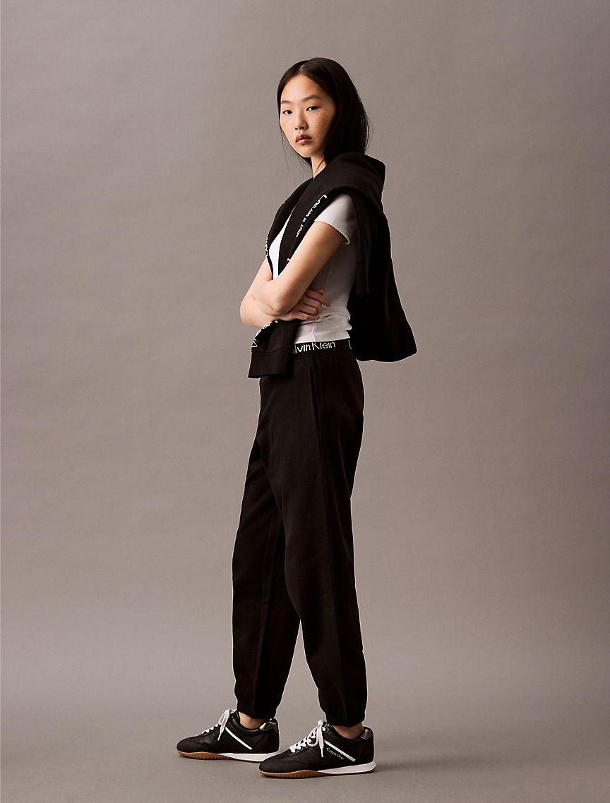 Logo Tape Fleece Joggers Product Image