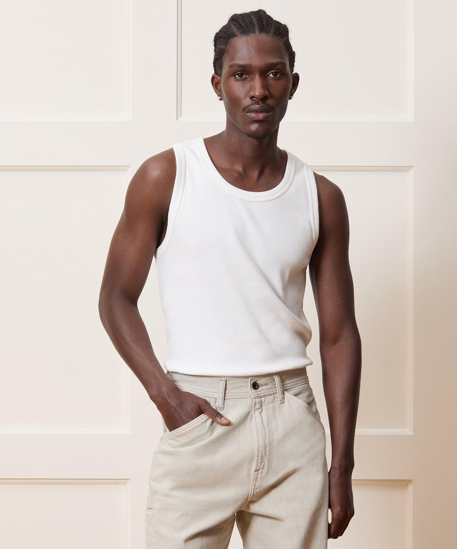 Portuguese Cotton High Neck Tank Product Image