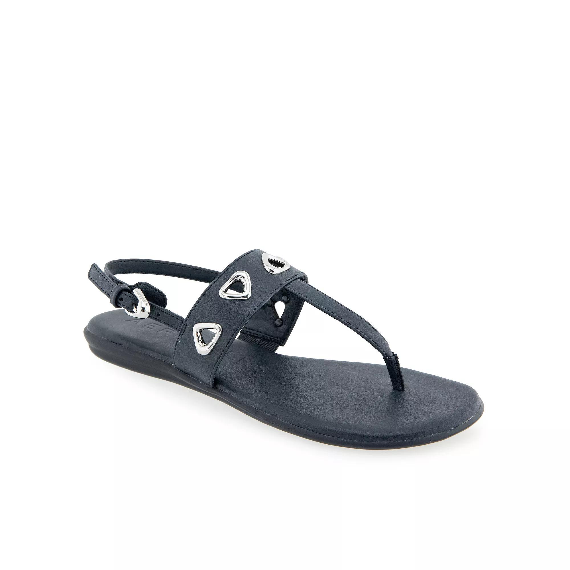 Aerosoles Iago Women's Slingback Thong Sandals, Size: 9.5 Medium, Blue Product Image