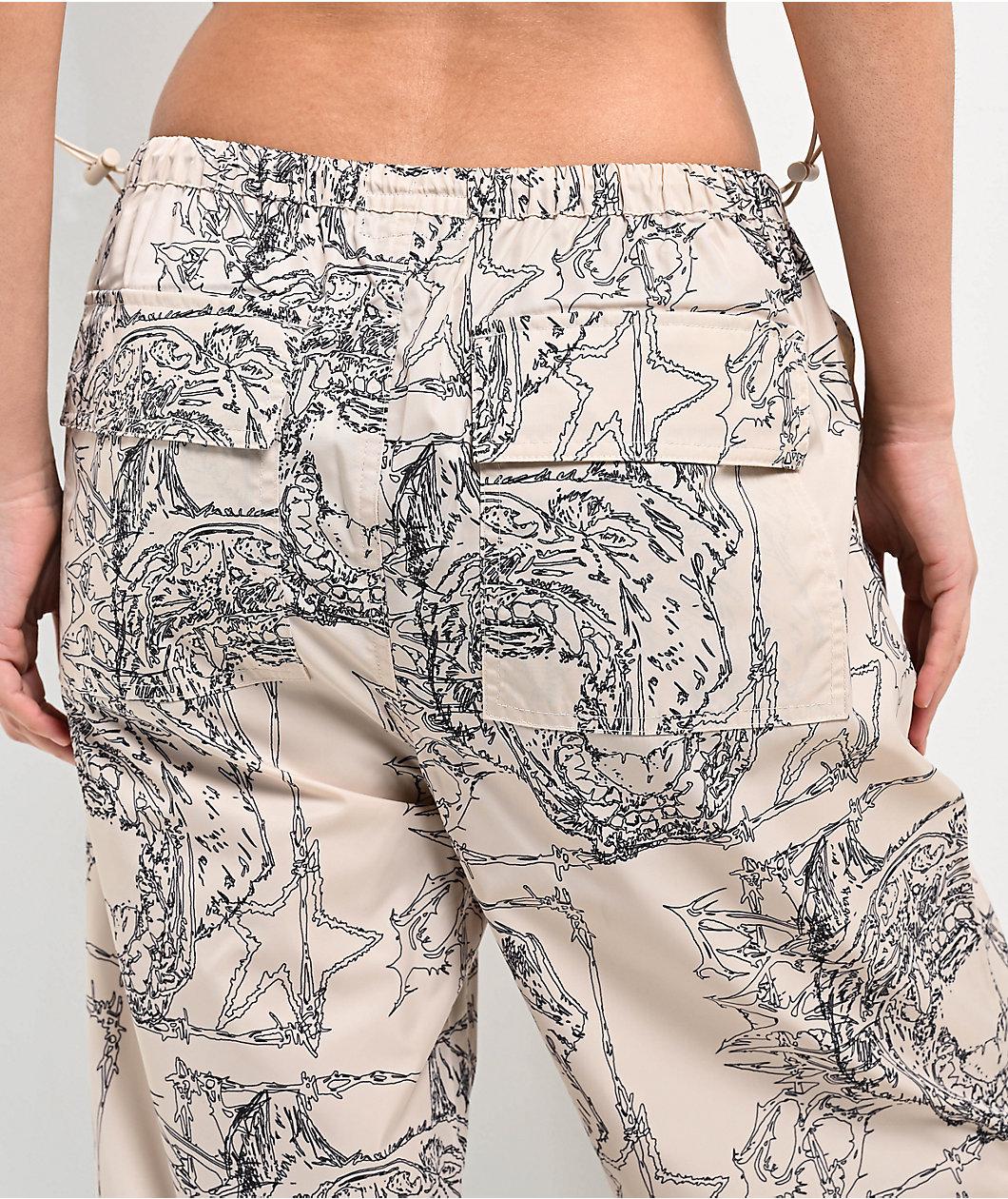 SWIXXZ Small Dog Natural Parachute Pants Product Image