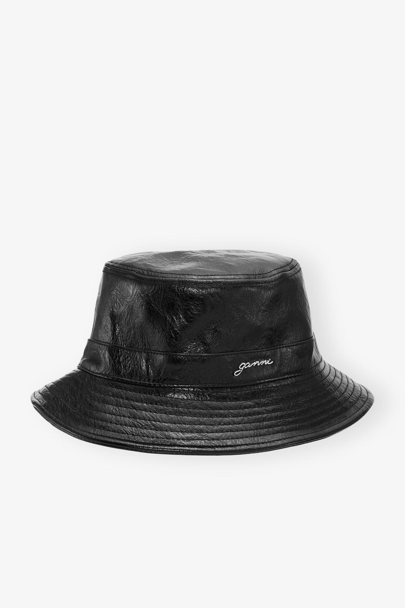 Black Naplack Bucket Hat Product Image