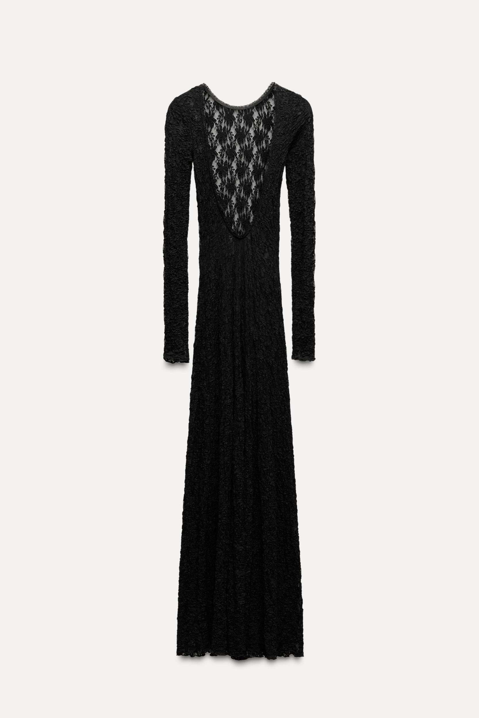 LONG LACE DRESS Product Image