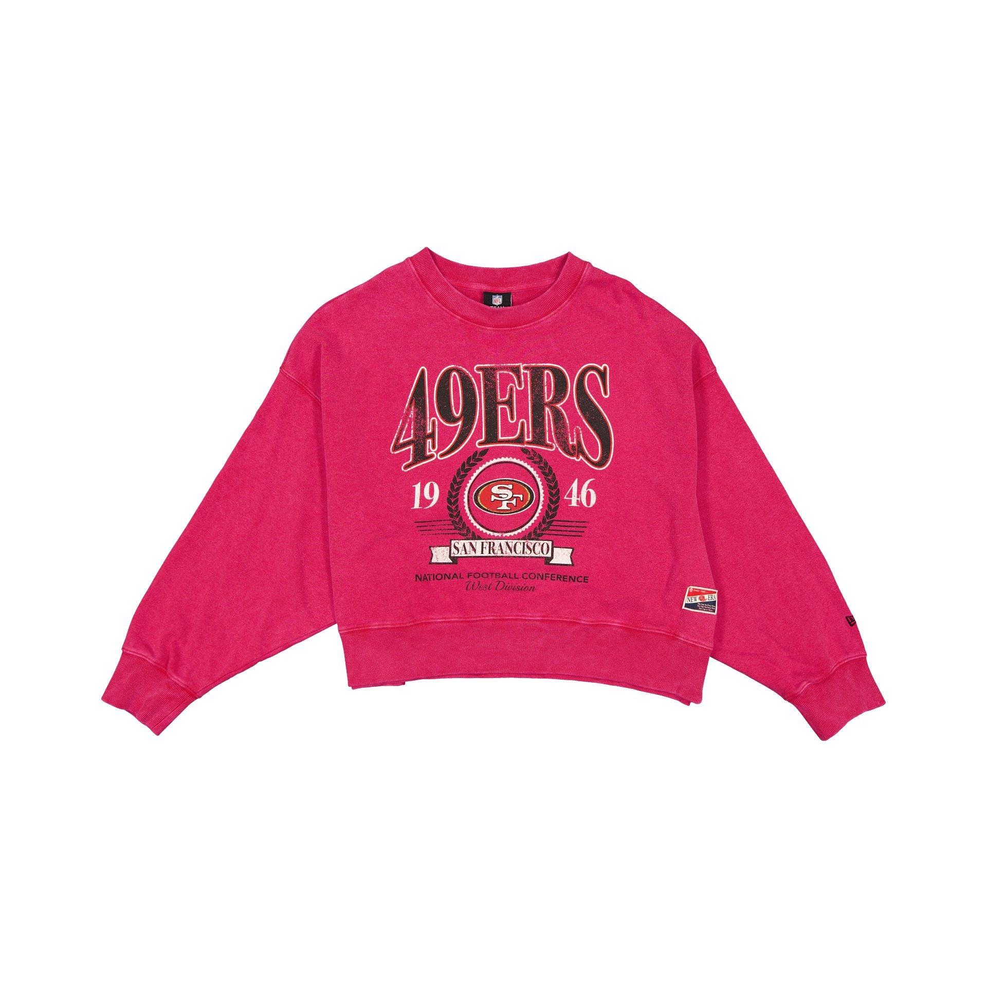 San Francisco 49ers Throwback Women's Crewneck Female Product Image
