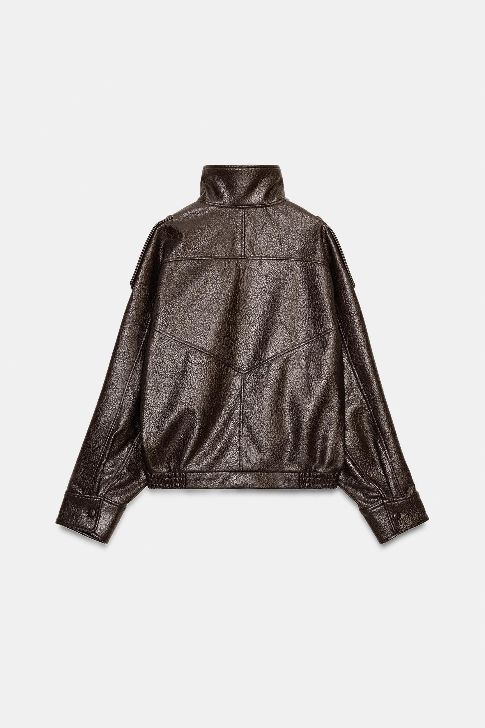 FAUX LEATHER JACKET Product Image
