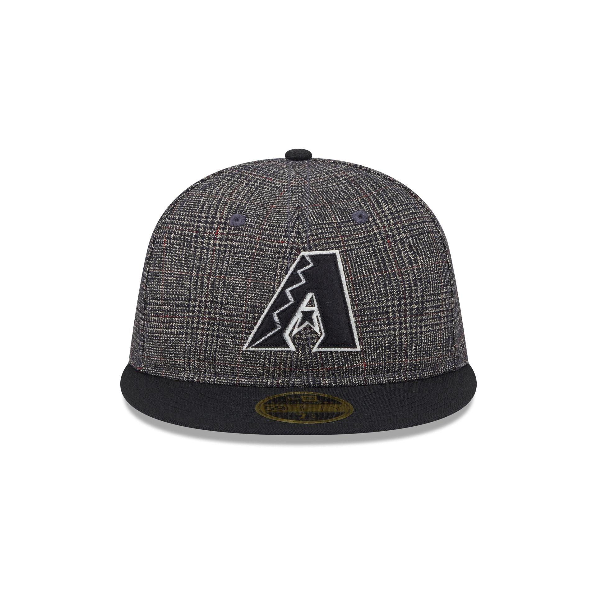 Arizona Diamondbacks Plaid Retro Crown 59FIFTY Fitted Hat Male Product Image
