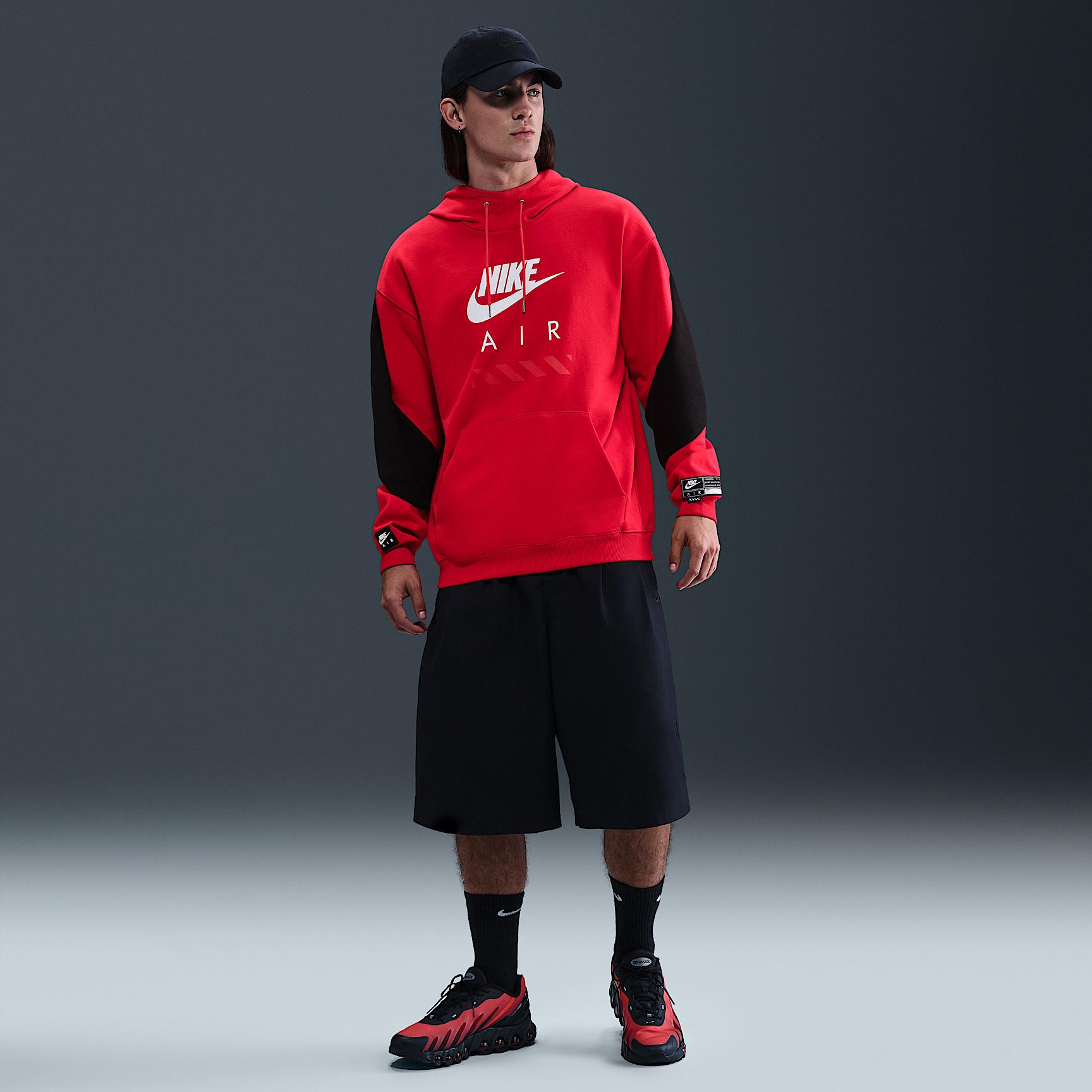 Nike Air Men's Fleece Pullover Hoodie Product Image