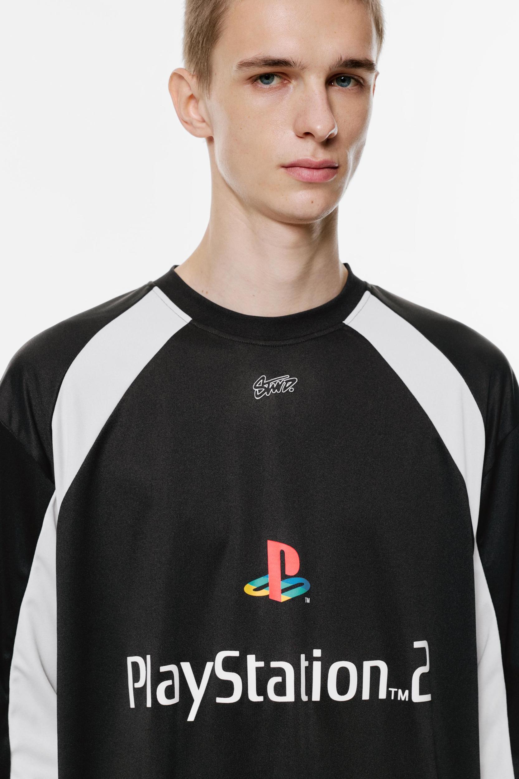 Paneled PlayStation x STWD T-shirt Product Image