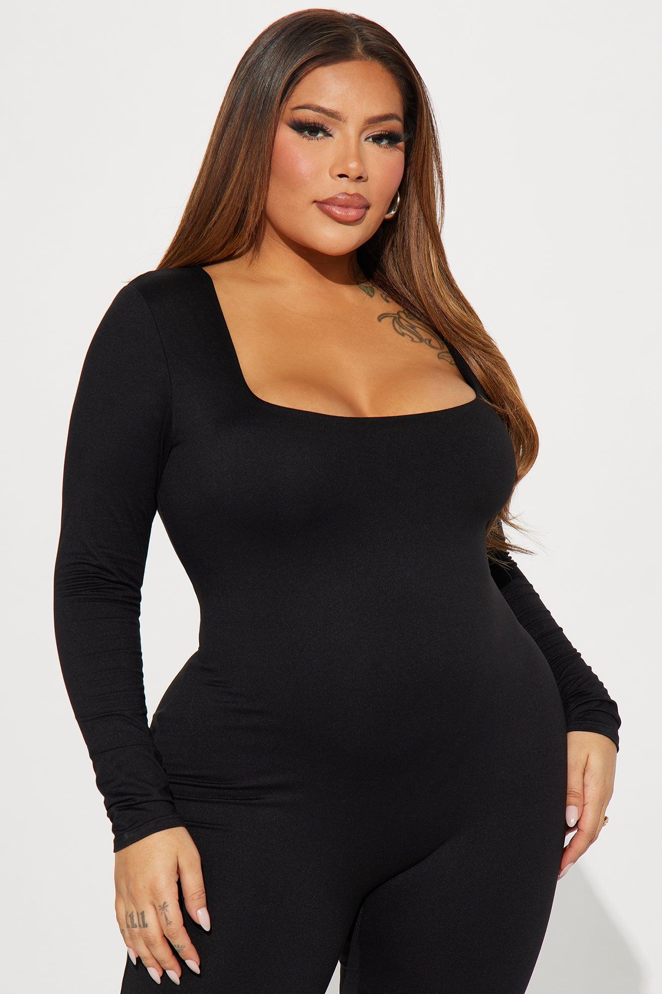 Vanessa Double Lined Jumpsuit - Black Product Image