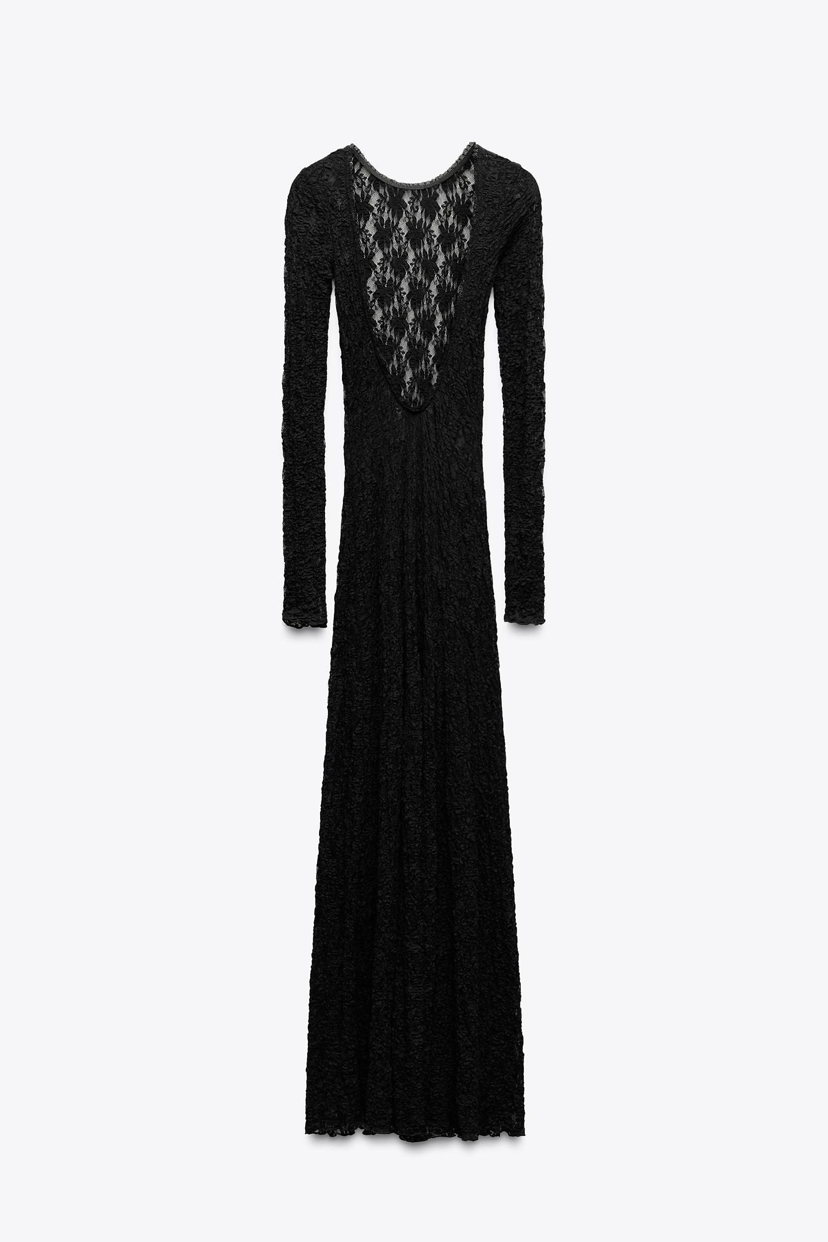 LONG LACE DRESS Product Image