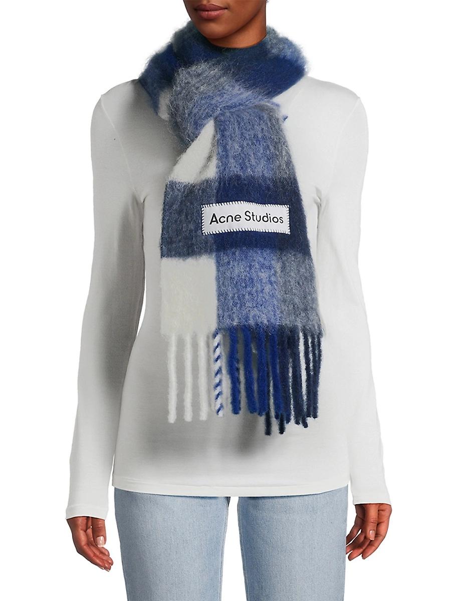 Womens Vally Check Scarf Product Image