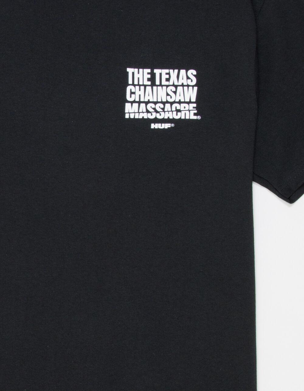 HUF x The Texas Chainsaw Massacre Triple Triangle Mens Tee - BLACK Product Image