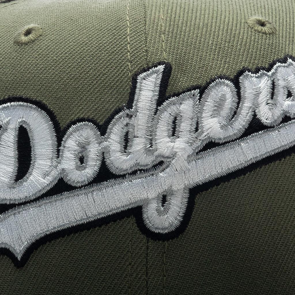 FEATURE x New Era 59FIFTY Fitted LA Dodgers Cooperstown - Green Bark/Rifle Green/Grey Product Image
