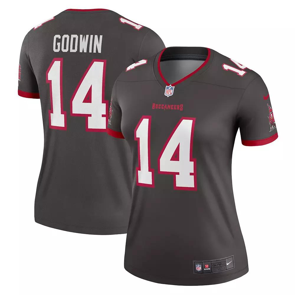 Women's Nike Chris Godwin Pewter Tampa Bay Buccaneers Alternate Legend Jersey,  Product Image
