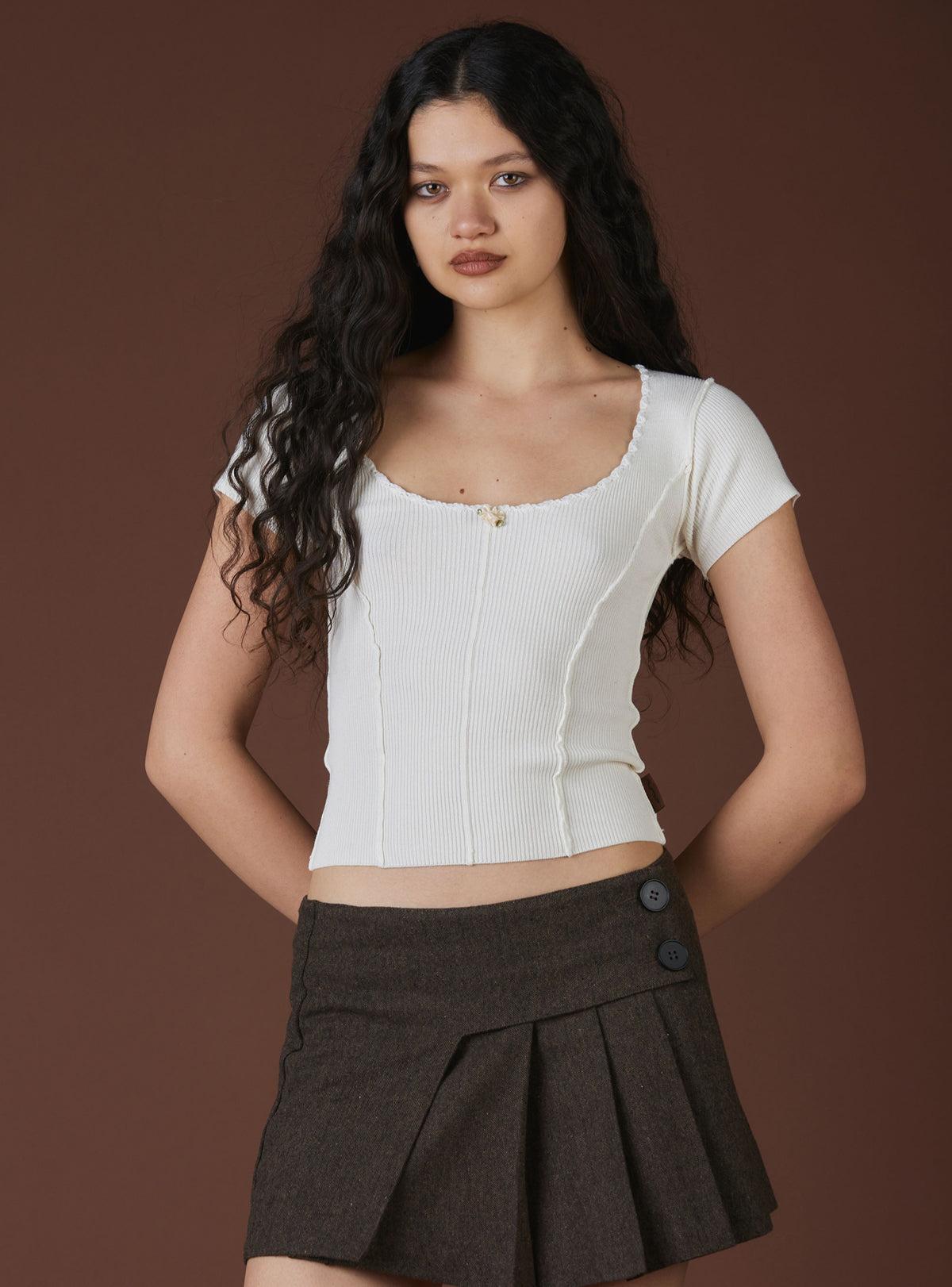 XAE Ribbed Top Female Product Image