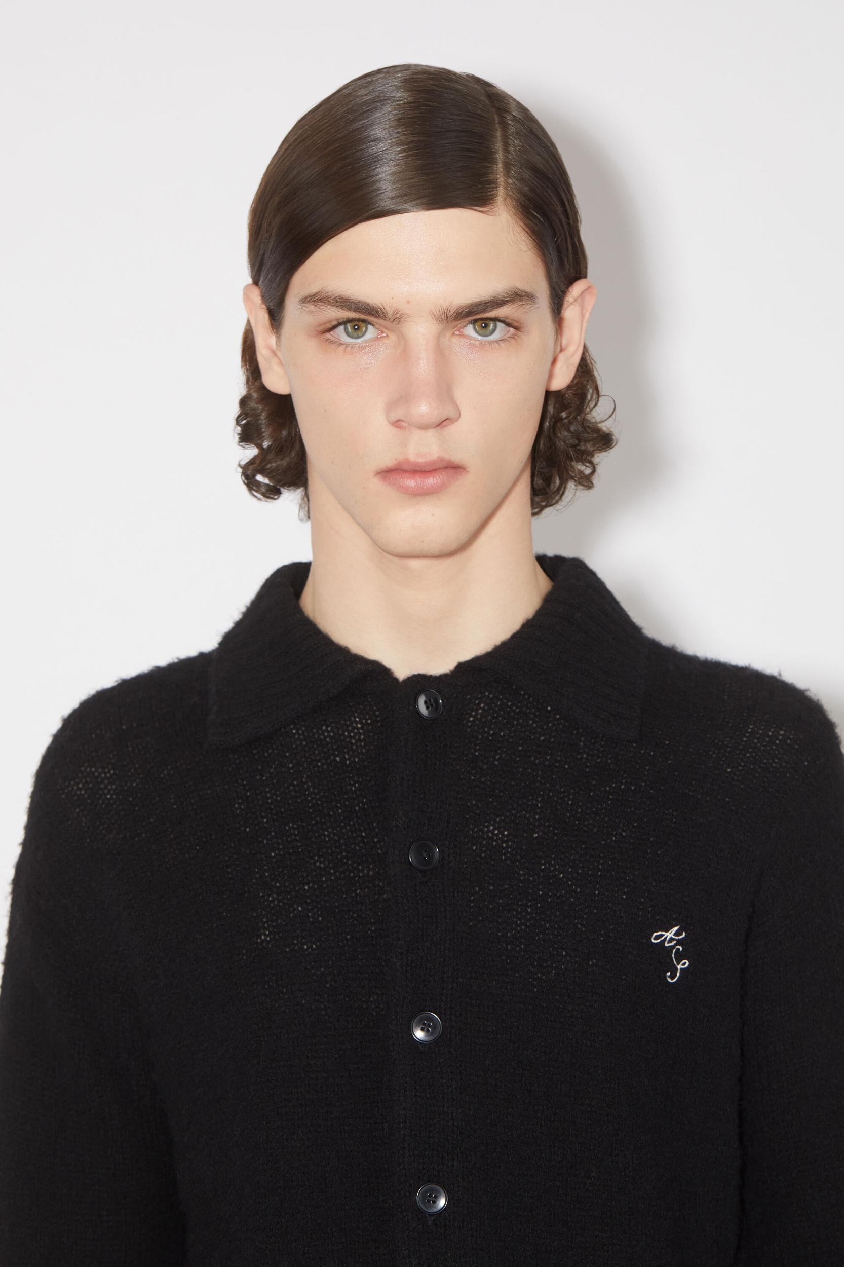 Polo wool cardigan Product Image