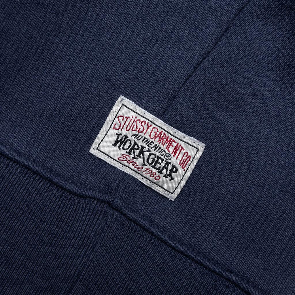 Oversized Bomber Jacket - Pitch Black Male Product Image