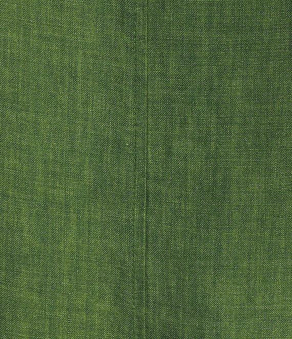 Eileen Fisher Petite Size Washed Organic Linen Delave V-Neck Sleeveless Cami Midi Dress Product Image