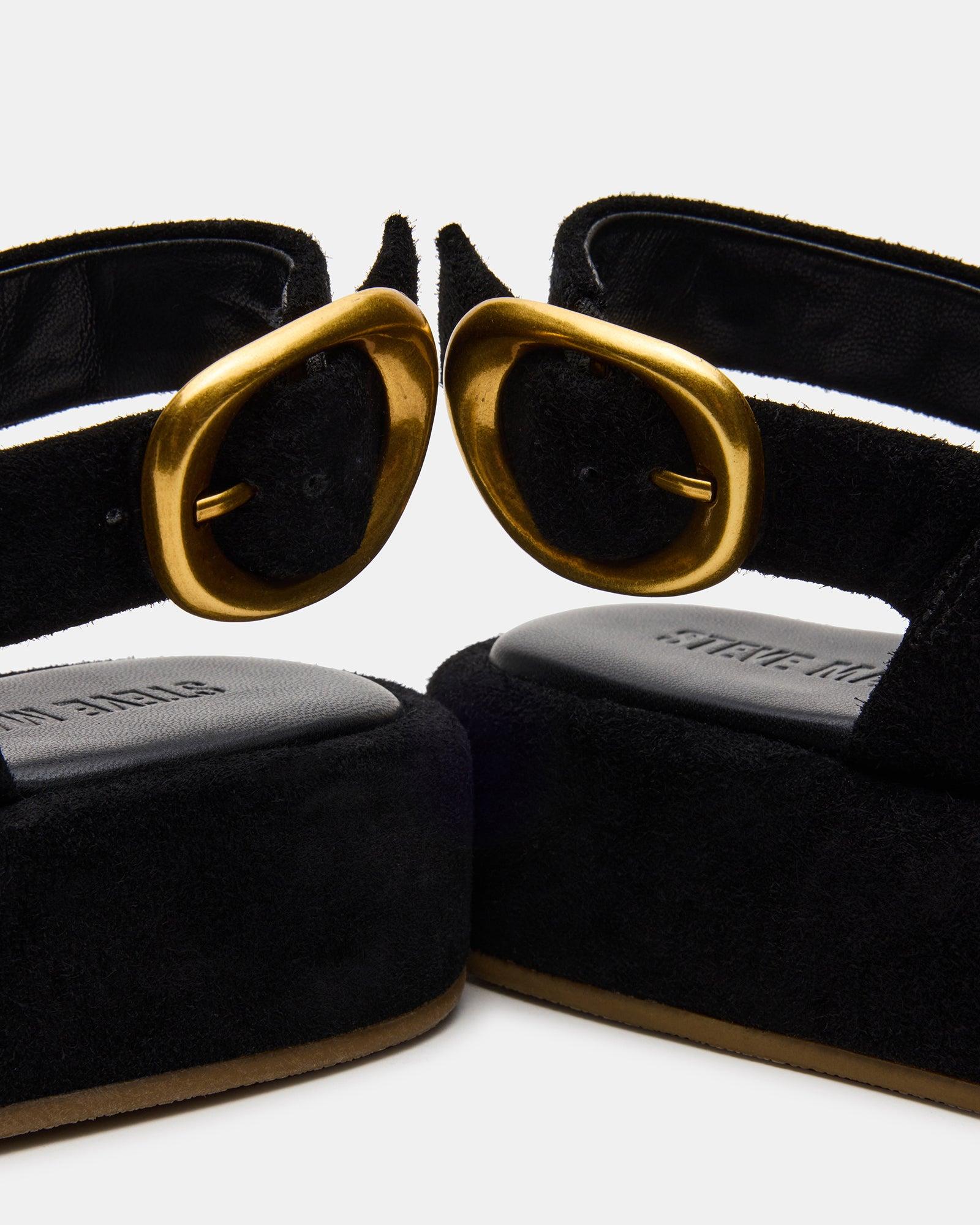 BARONI BLACK SUEDE Female Product Image