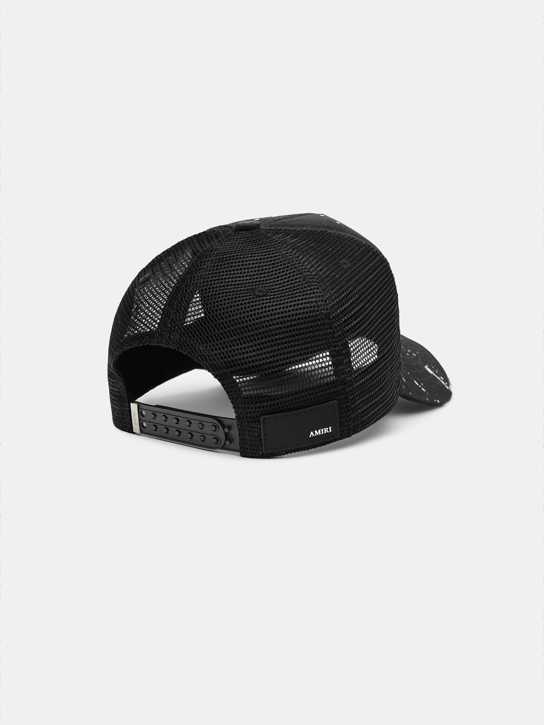 3 Star Trucker Hat - Black/White Male Product Image