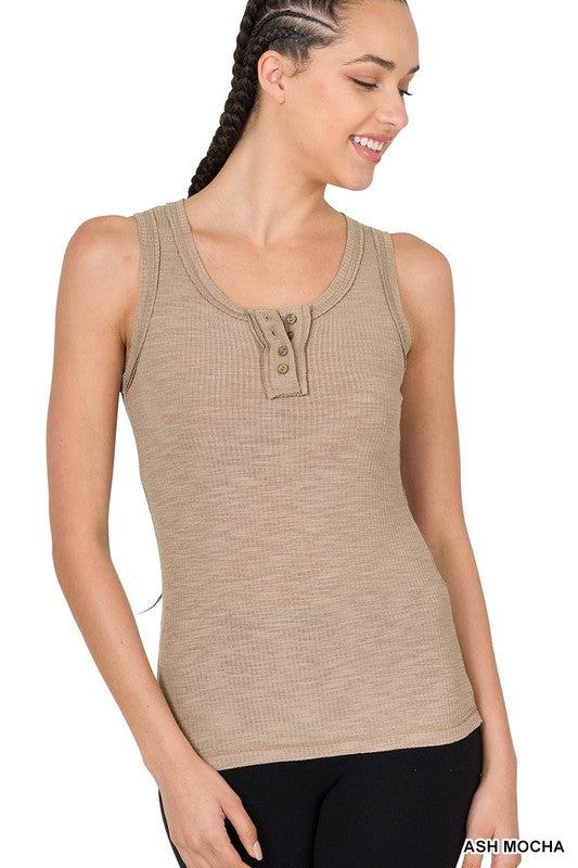 3159   Tish Ribbed Tank Top - Reg Only! Product Image