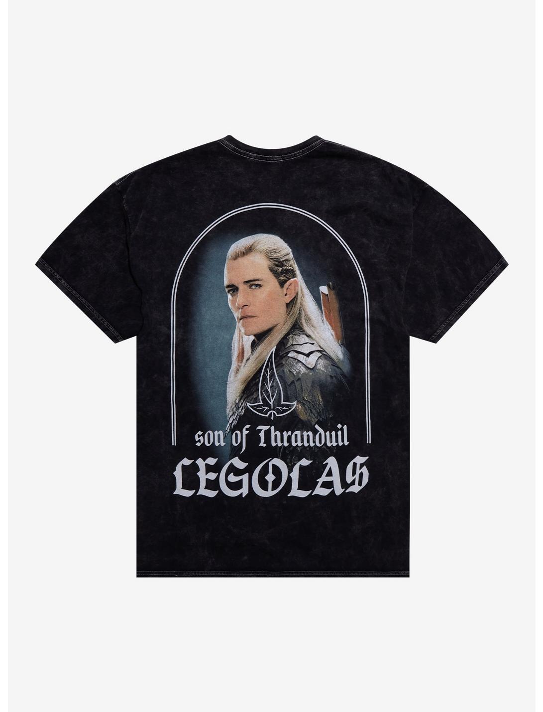The Lord Of The Rings Legolas Mineral Wash T-Shirt Product Image