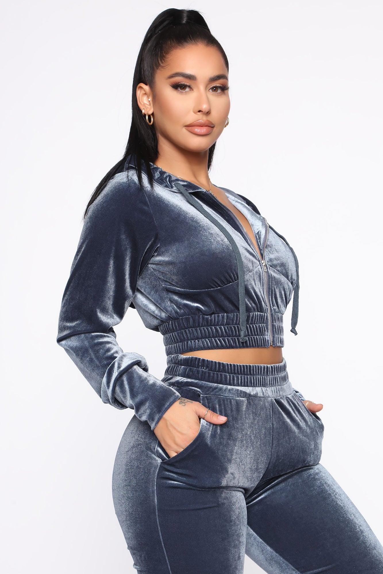 Down To Lounge Pant Set - Blue Product Image