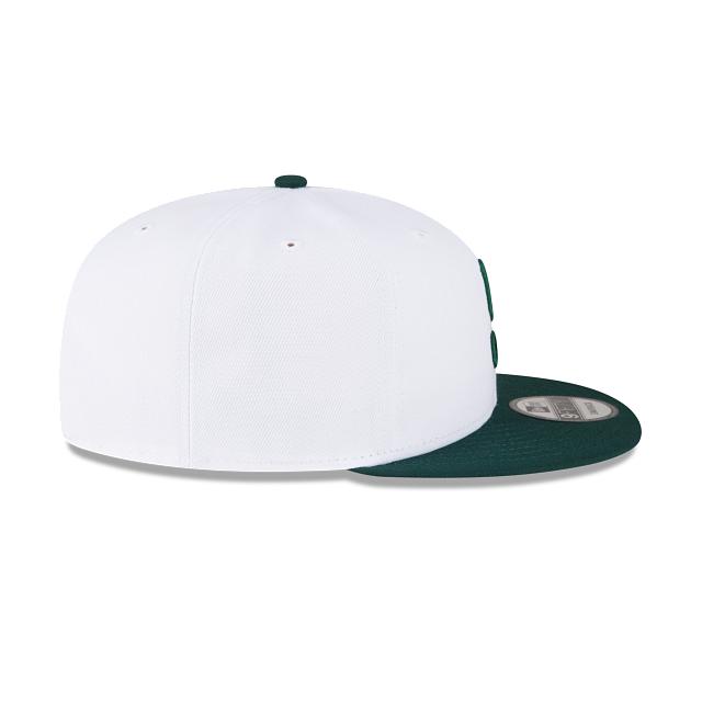 Michigan State Spartans White 9FIFTY Snapback Hat Male Product Image