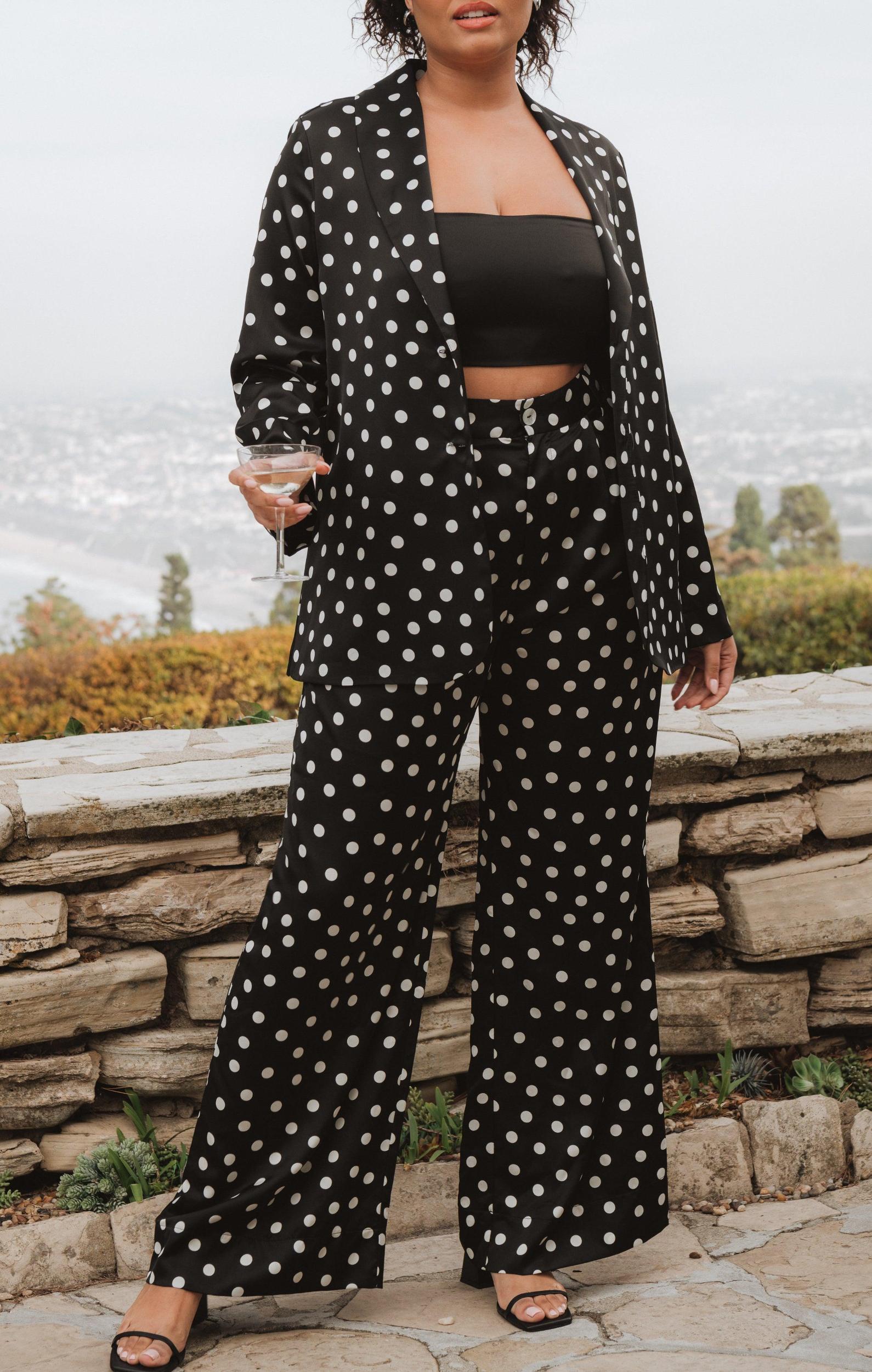 Hayes Trouser ~ Polka Dot Product Image