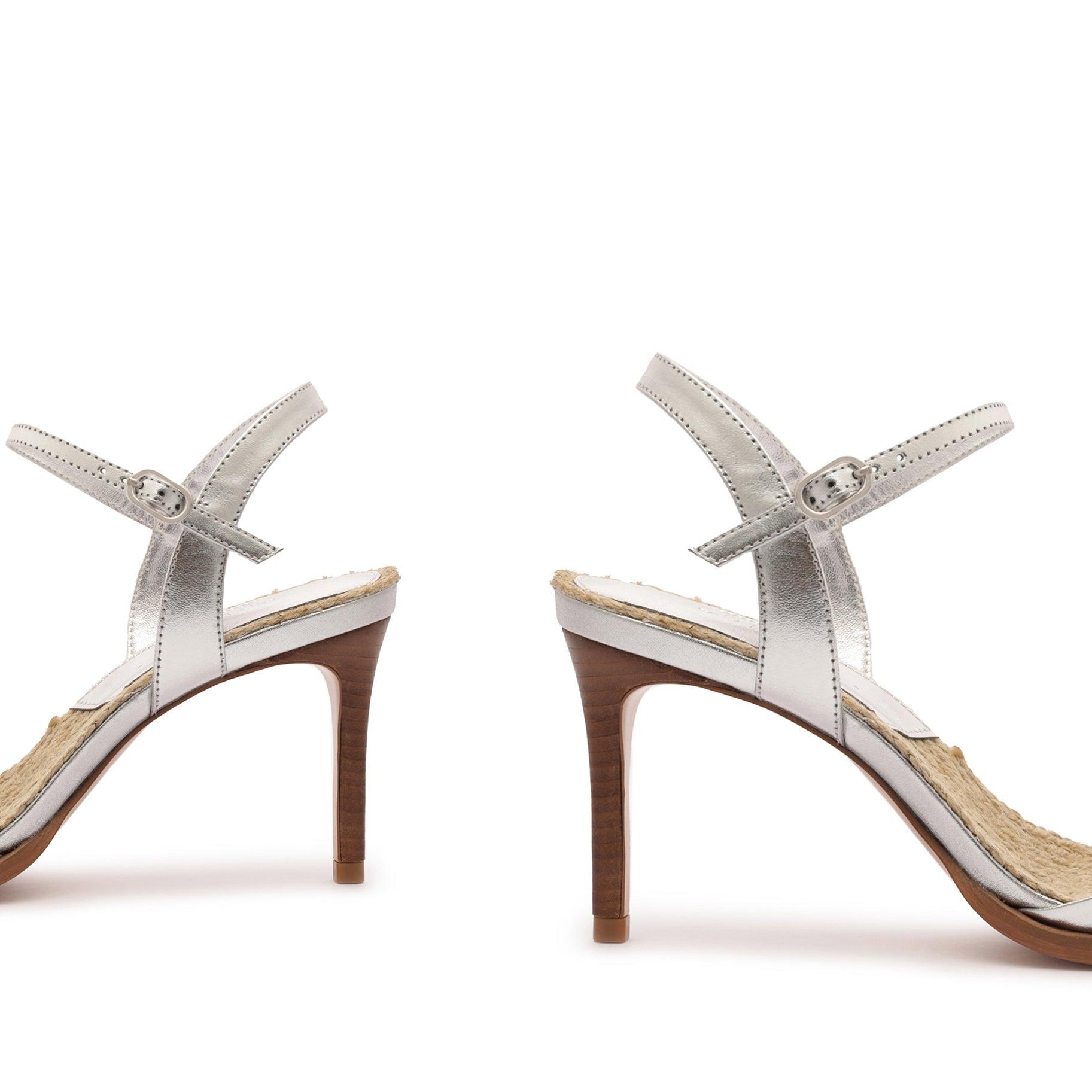 Marbella Mid Metallic Leather Sandal Female Product Image