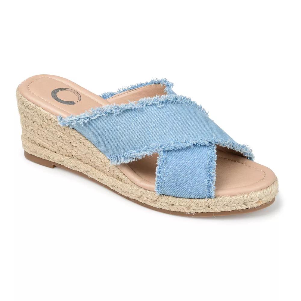 Journee Shanni Women's Wedge Sandals,  Product Image