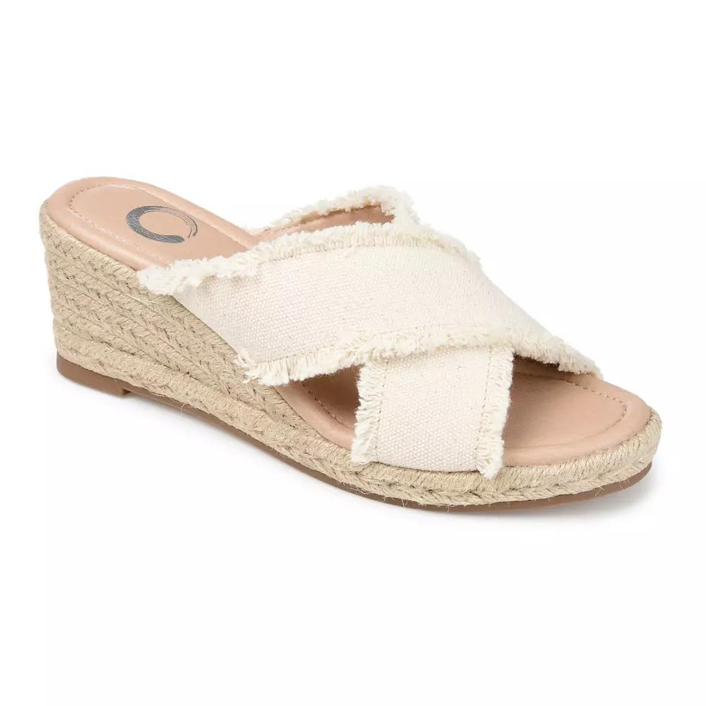 Journee Shanni Women's Wedge Sandals,  Product Image