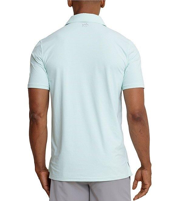 Southern Tide Performance Stretch Brrr°-eeze Meadowbrook Stripe Short Sleeve Polo Shirt Product Image