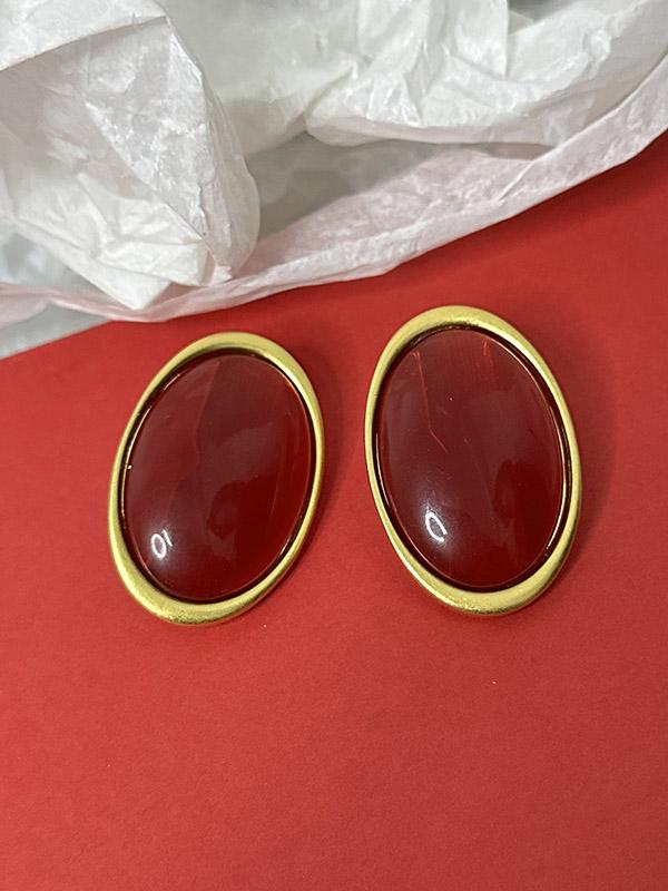 Geometric Split-Joint Earrings Accessories Product Image