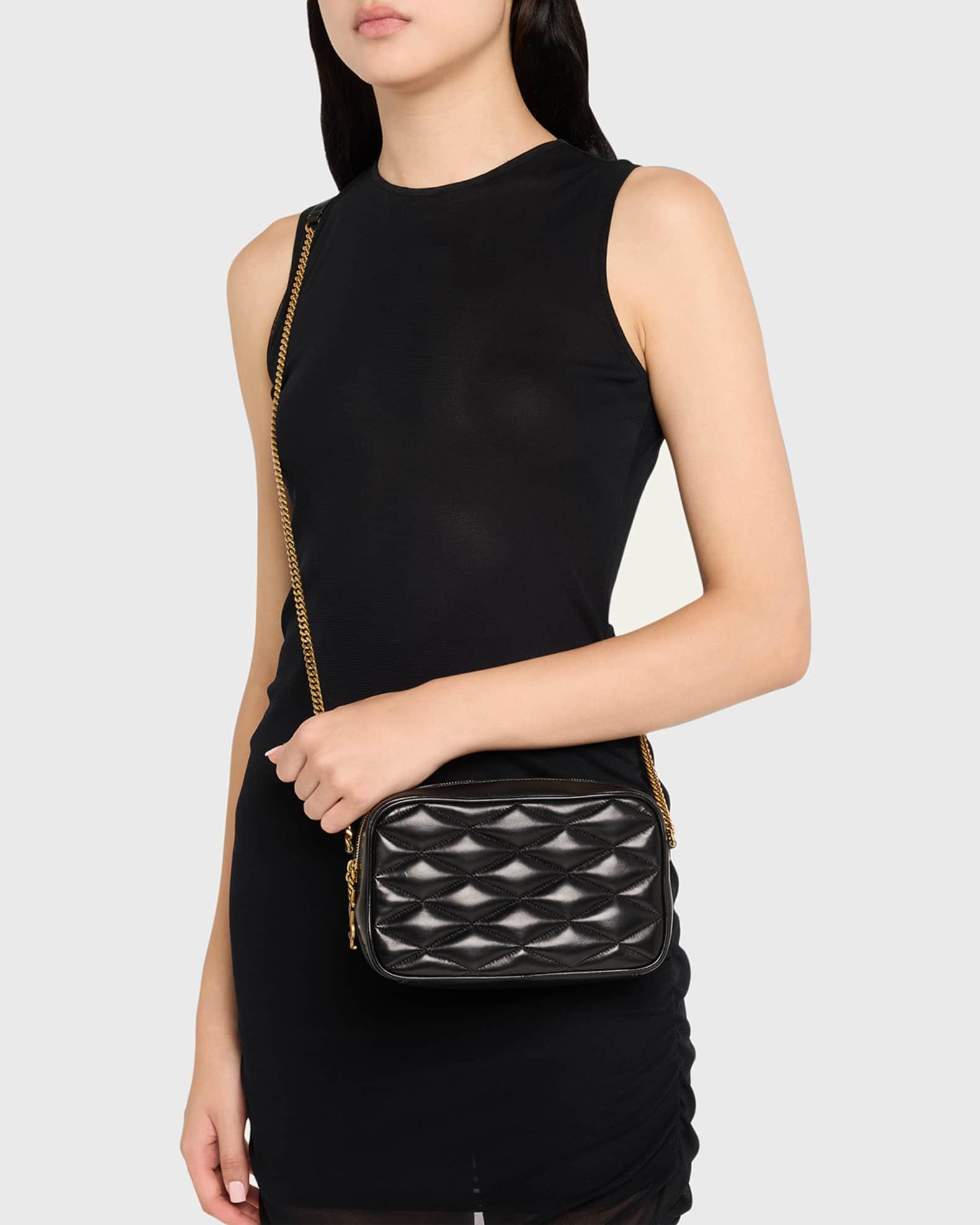 Mini Camera Bag in Quilted Leather Product Image