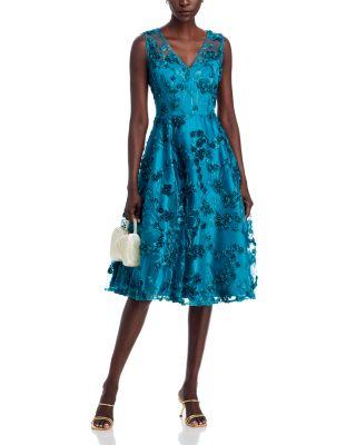 Floral Appliqué Dress Product Image
