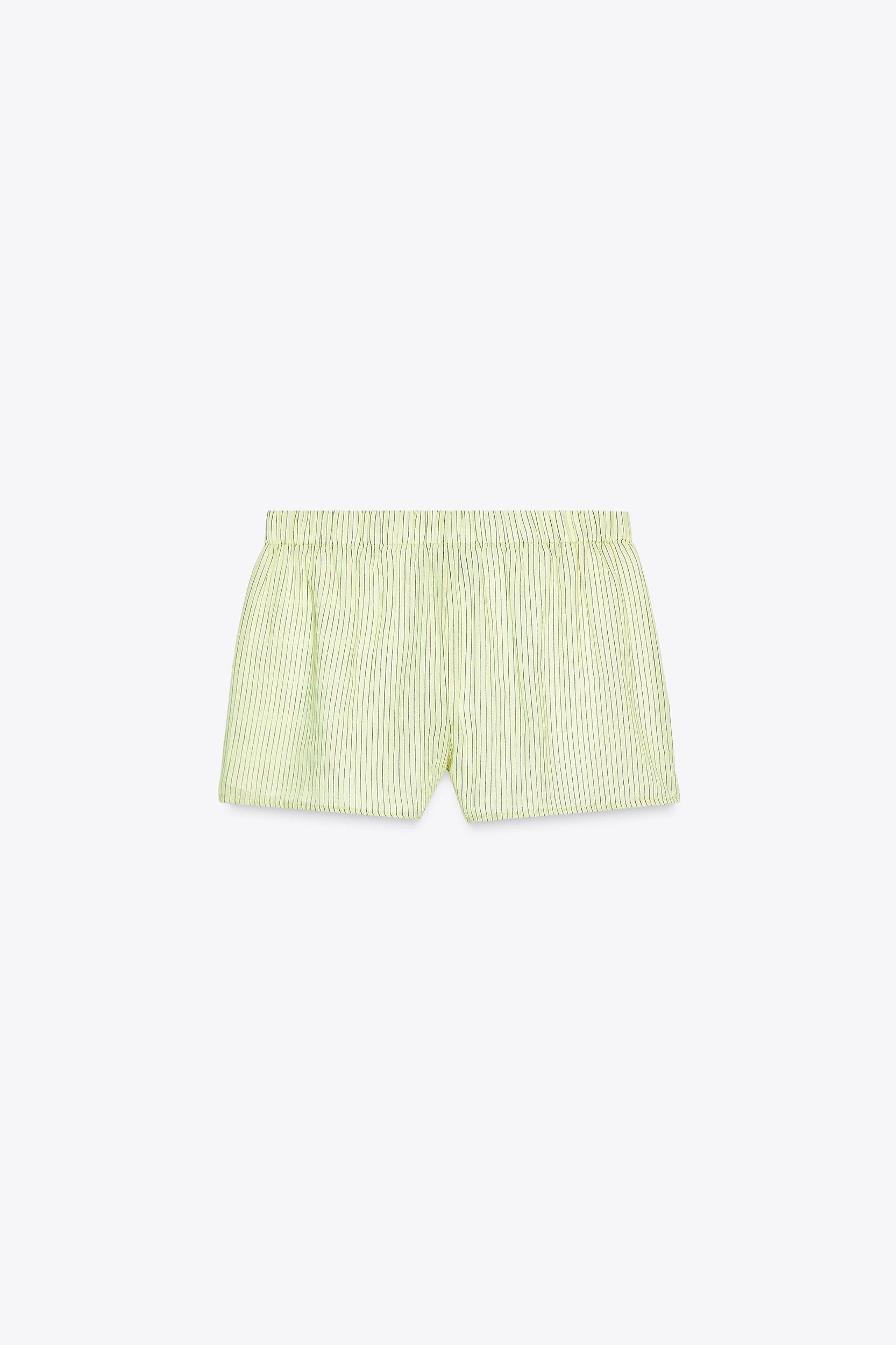 OVERSIZED STRIPED POPLIN SHIRT Product Image