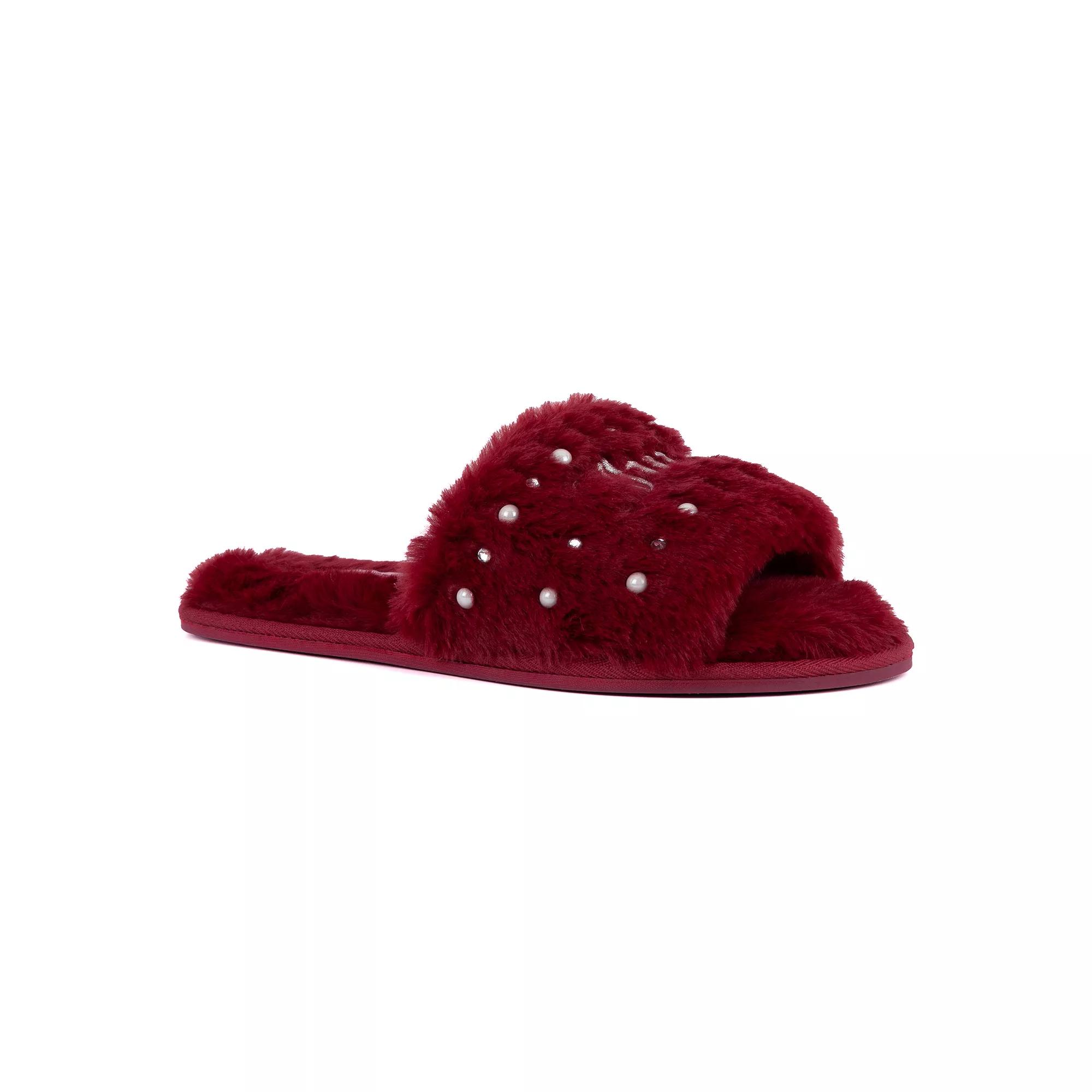 Juicy Couture Gyanna 2 Women's Open Toe Slippers, Size: 10, Blush Product Image