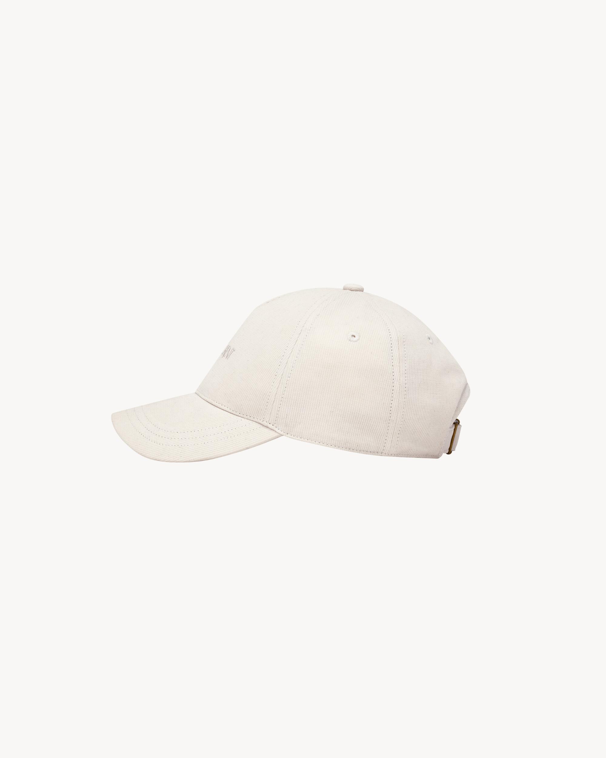 SAINT LAURENT cap in corduroy Product Image