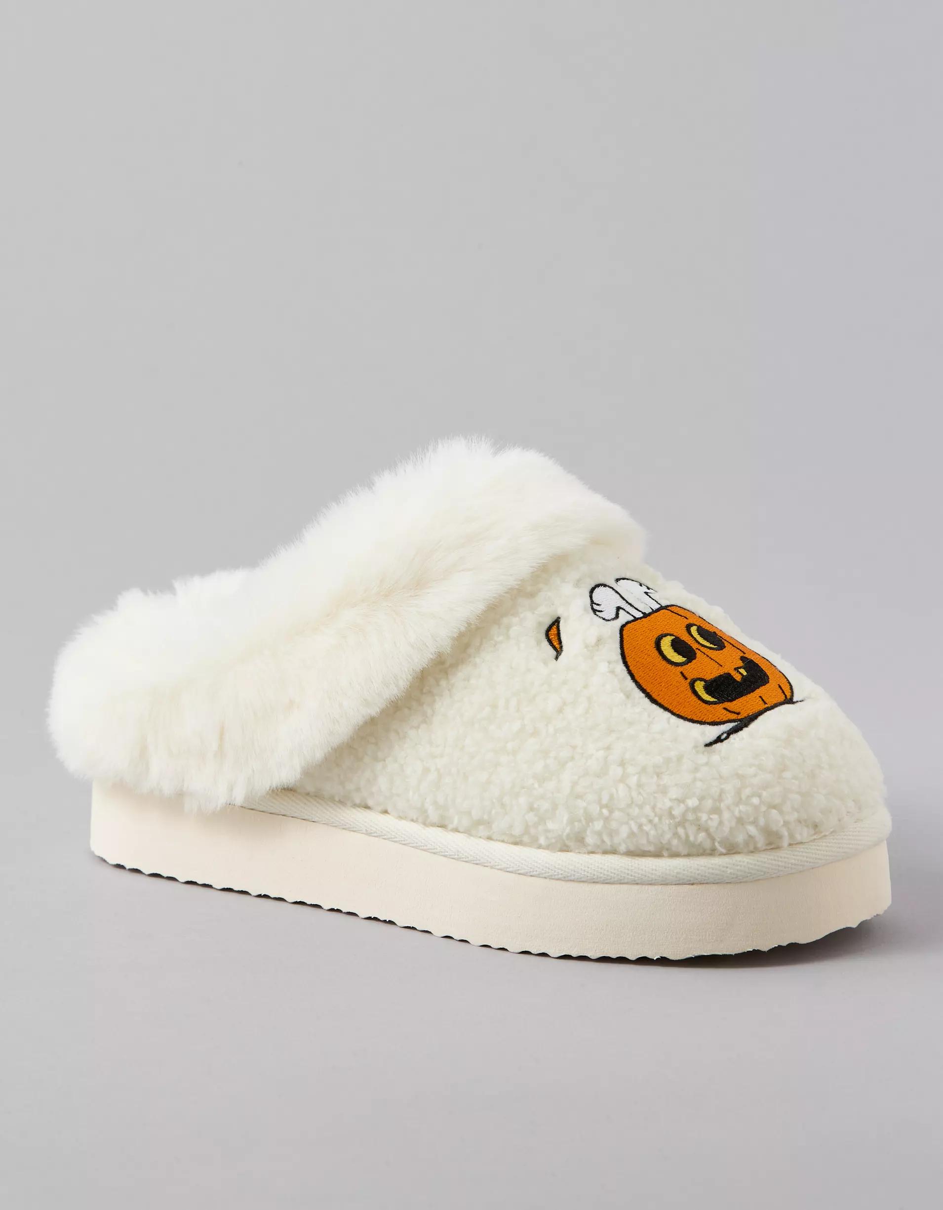 AE Snoopy Pumpkin Scuff Slipper Product Image