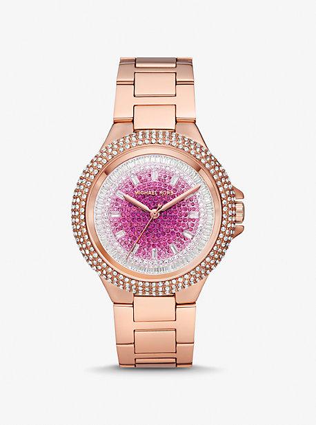 Oversized Camille Ombre Pavé -Tone Watch Product Image