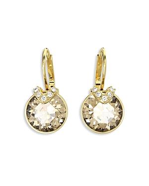 Swarovski Bella V Crystal Drop Earrings in Gold Tone Product Image