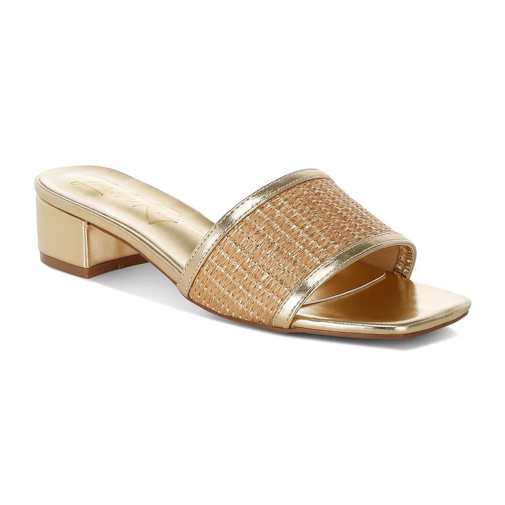 London Rag Gisella Women's Sandals, Size: 6, Gold Product Image