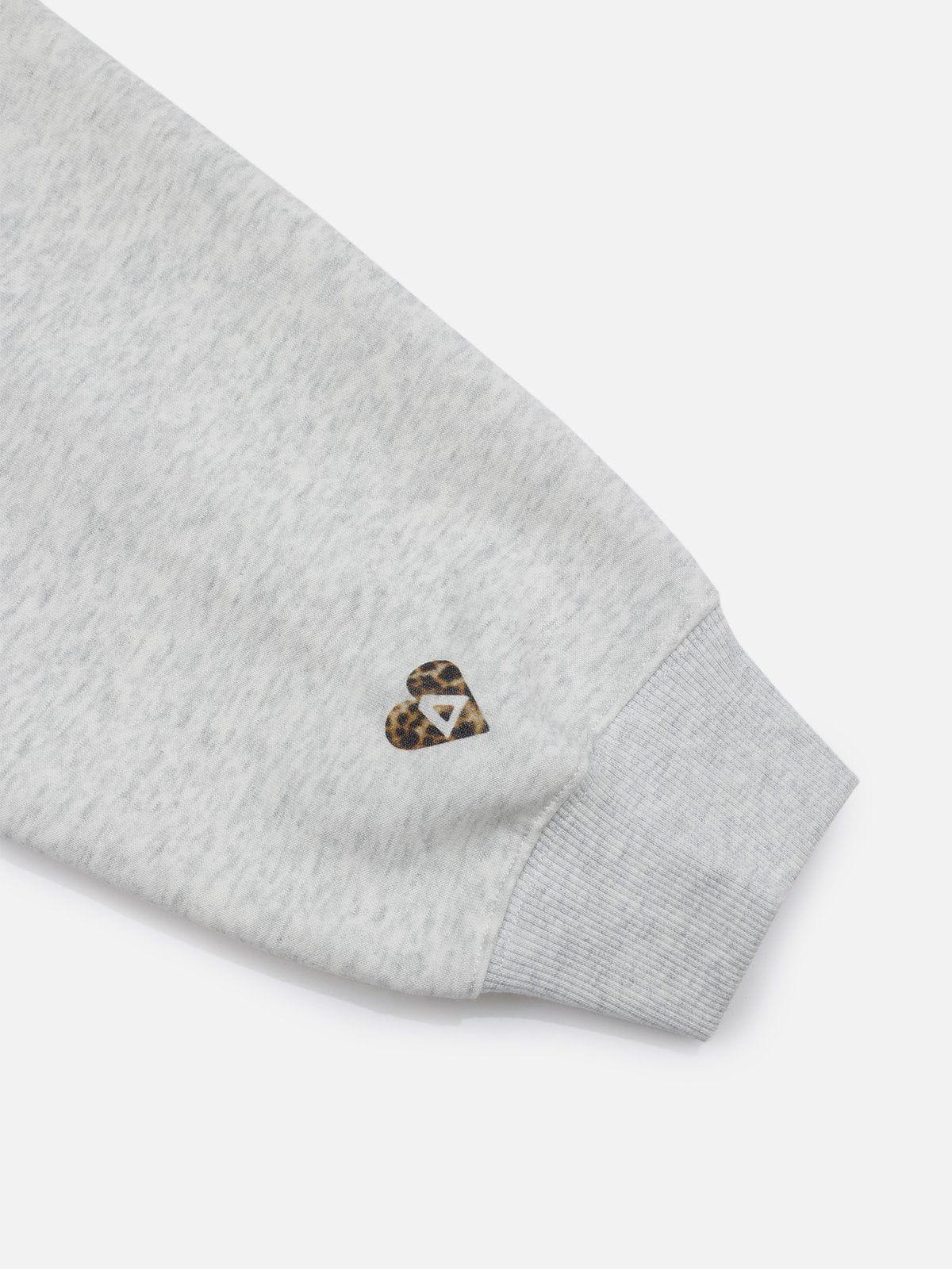 Aelfric Eden Oversized Leopard Hoodie Product Image