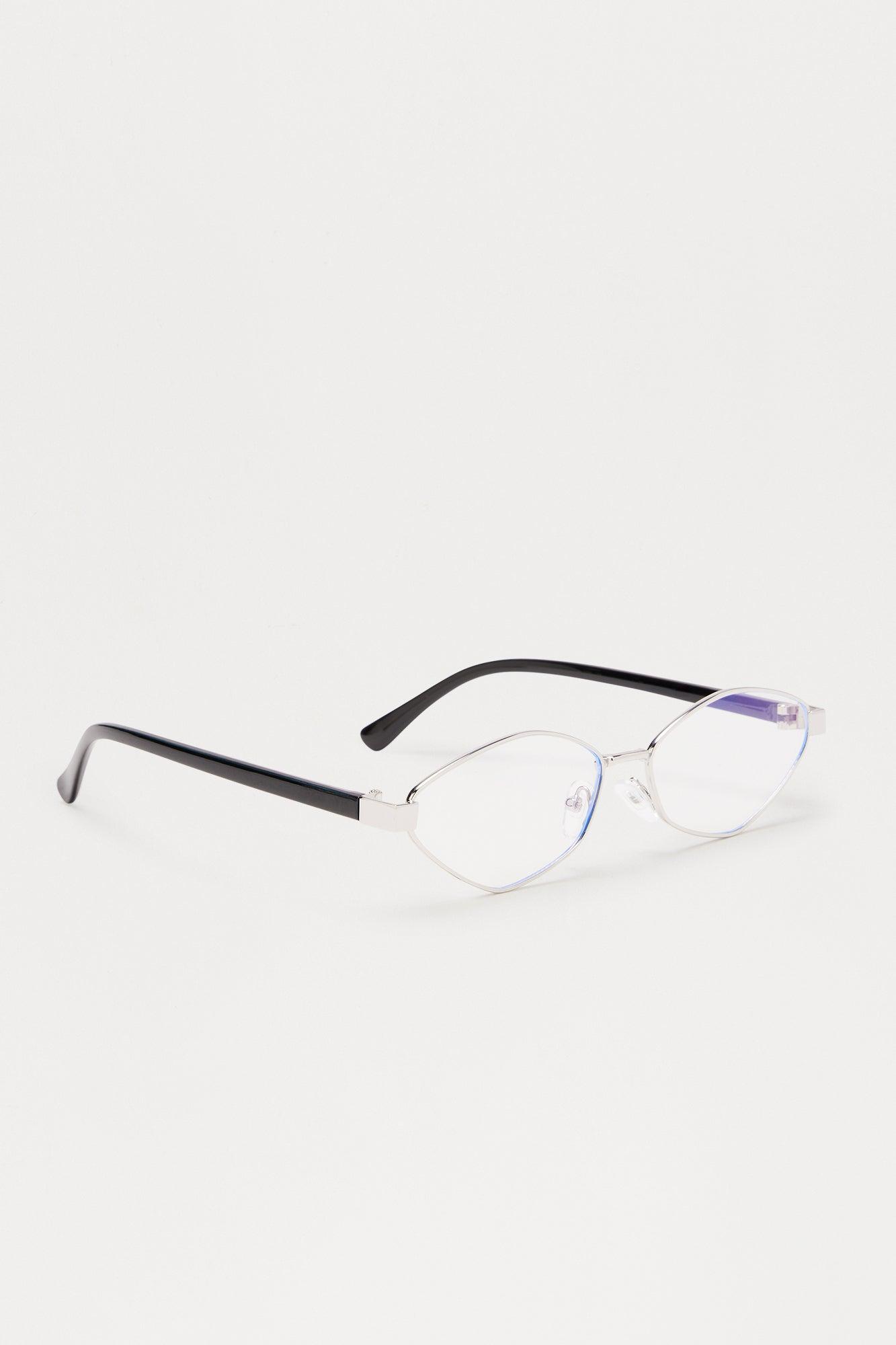 Ethan Blue Light Sunglasses - Clear/Black Male Product Image